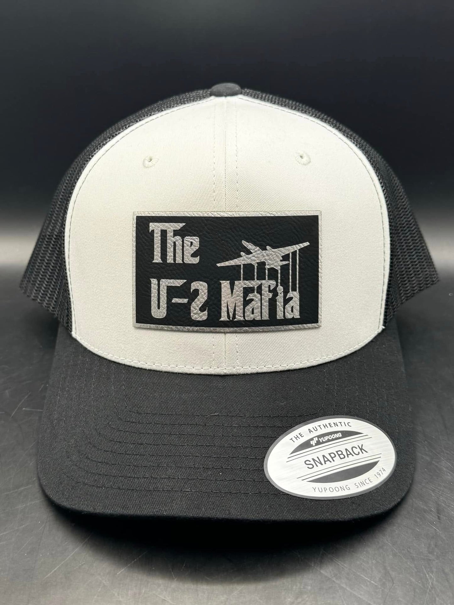 U-2 Mafia, Classic Trucker, Black Snapback image 0