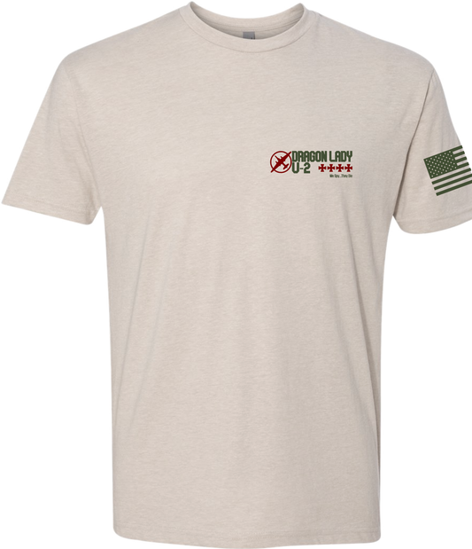 U-2 Flag: Sand Tee Green Flag Red U-2 image 1