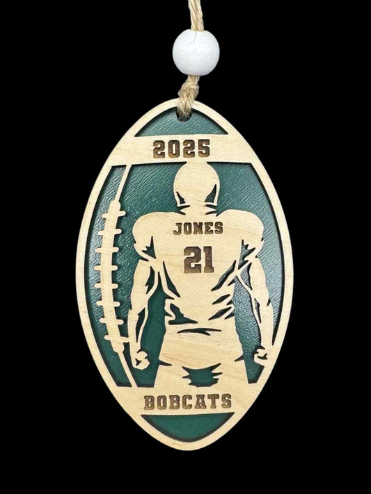Kerens Bobcats Sports Ornament image 1