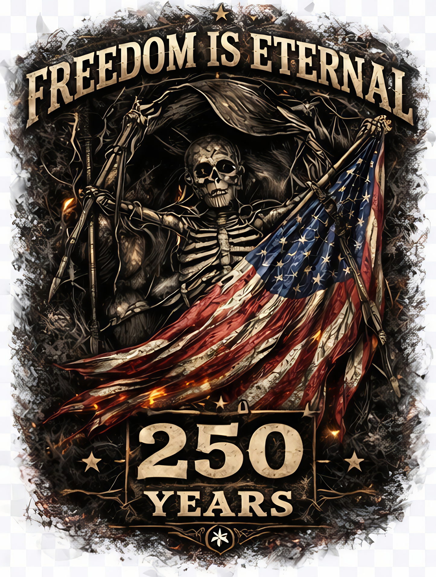 America 250 Years Freedom is Eternal