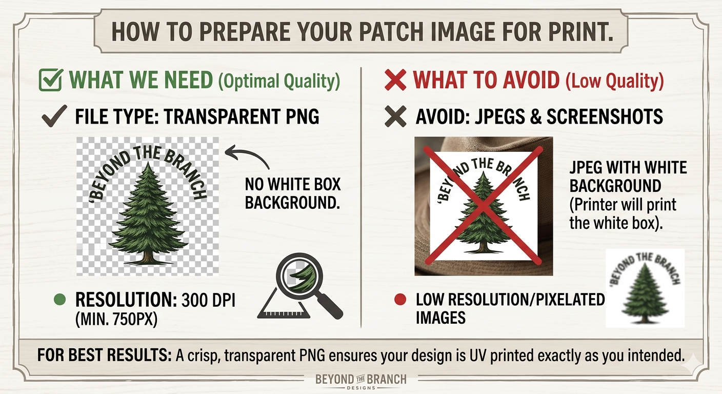 UV Patch - Upload Your Own Design