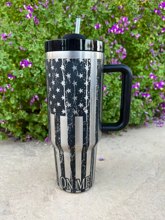40oz We the People Tumbler image 1