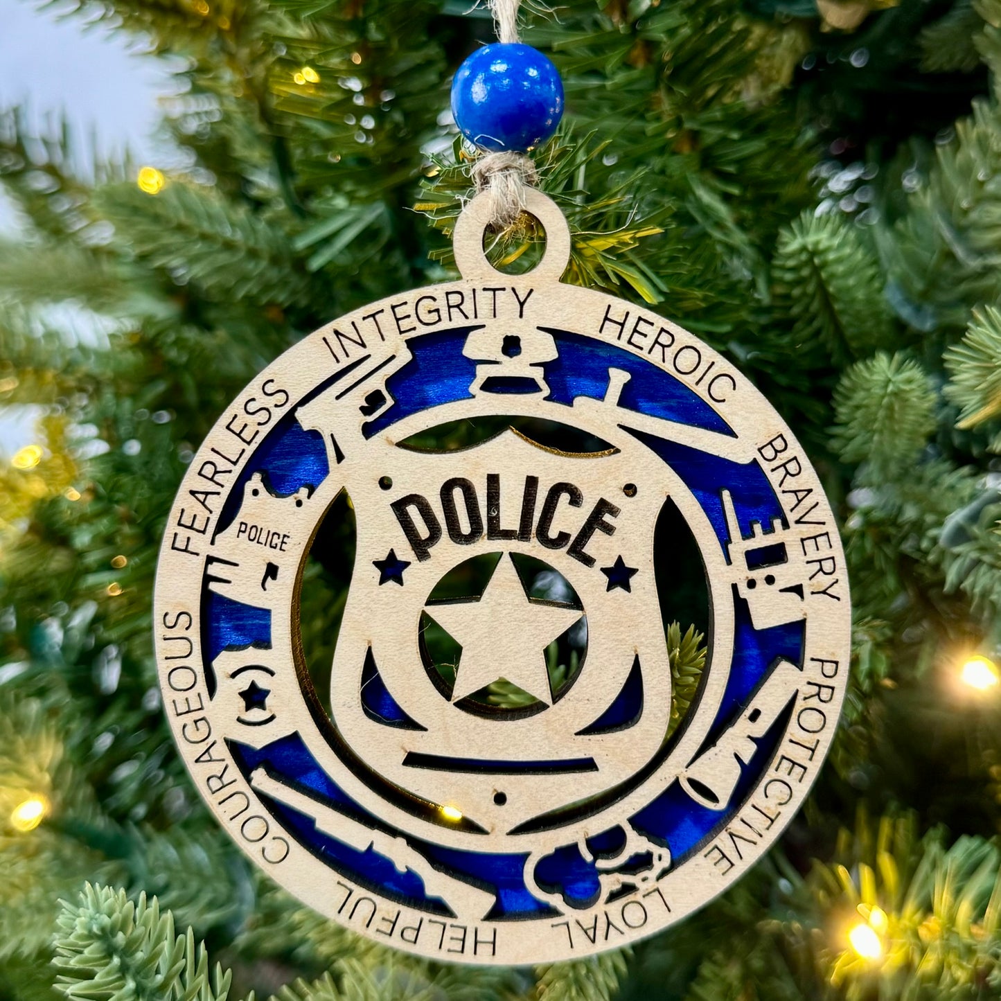Police Ornament image 0