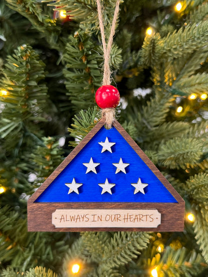 Memorial Flag Ornament image 1