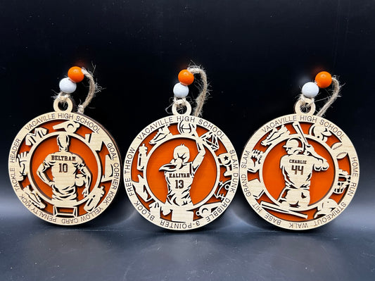 Vacaville Sports Ornament image 0