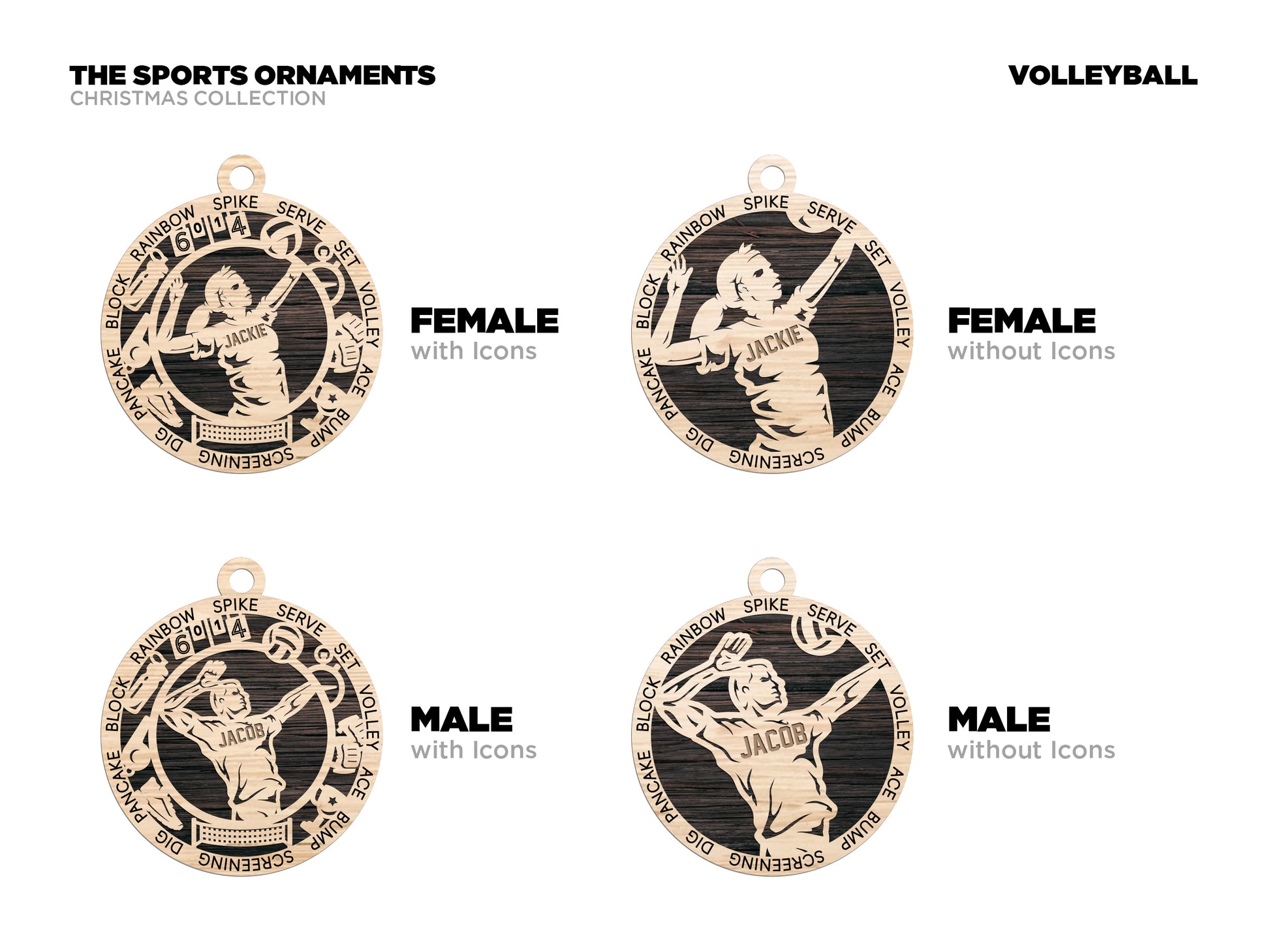 Vacaville Sports Ornament image 4