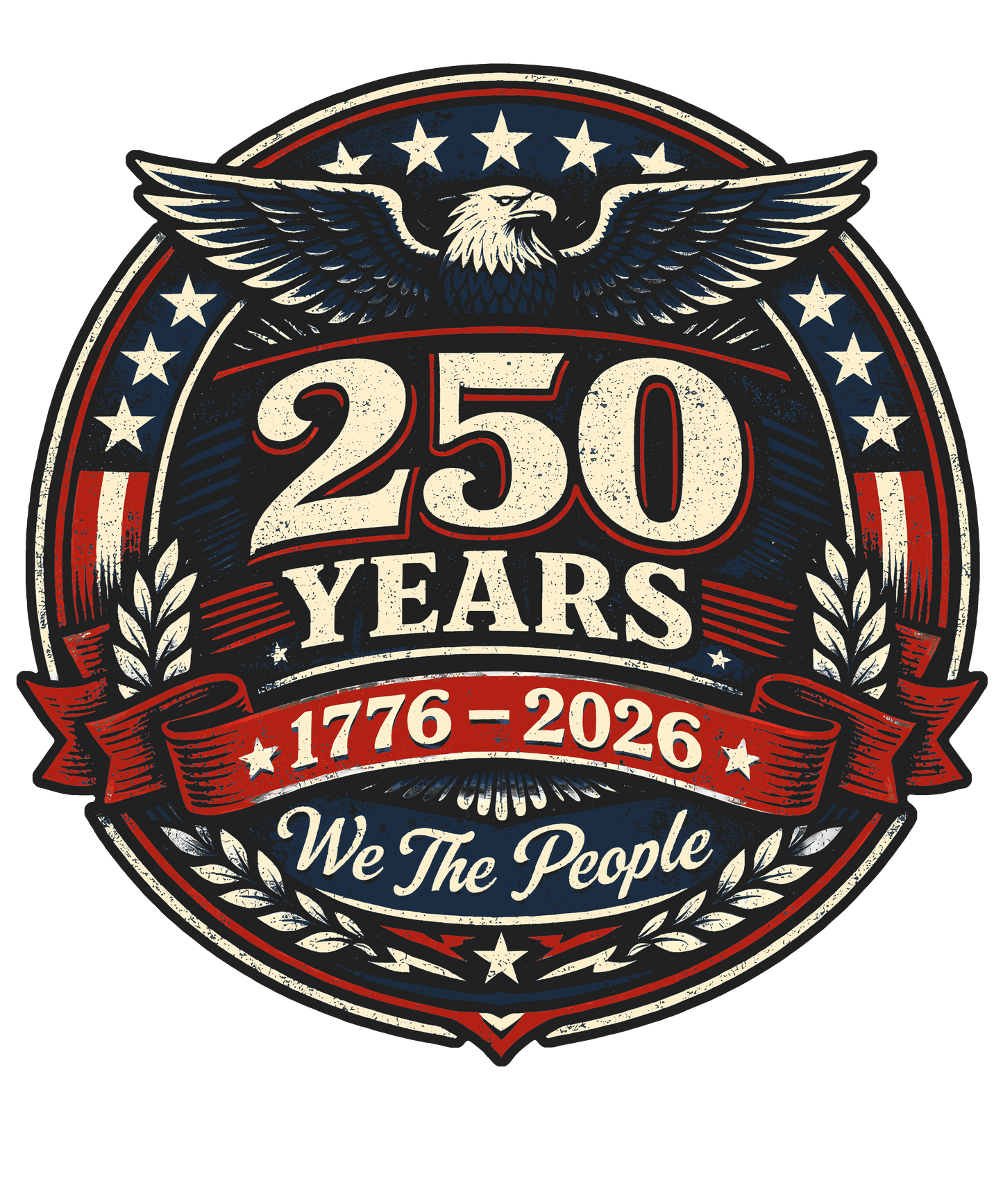 250 Years Emblem
