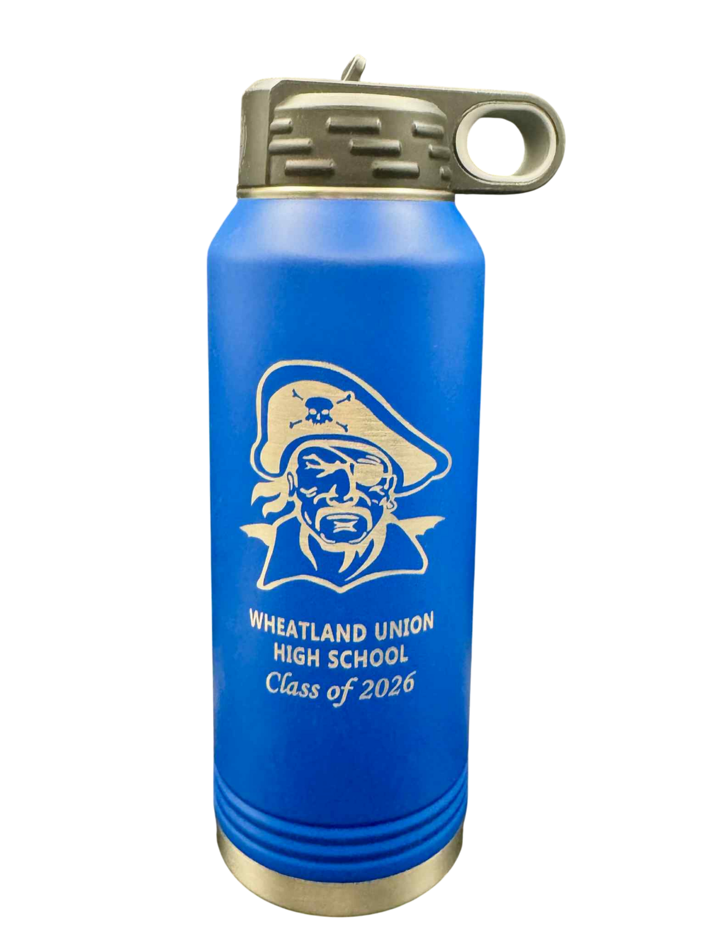 Wheatland Union High Sober Grad Nite Fundraiser Water Bottle - 32oz image 0