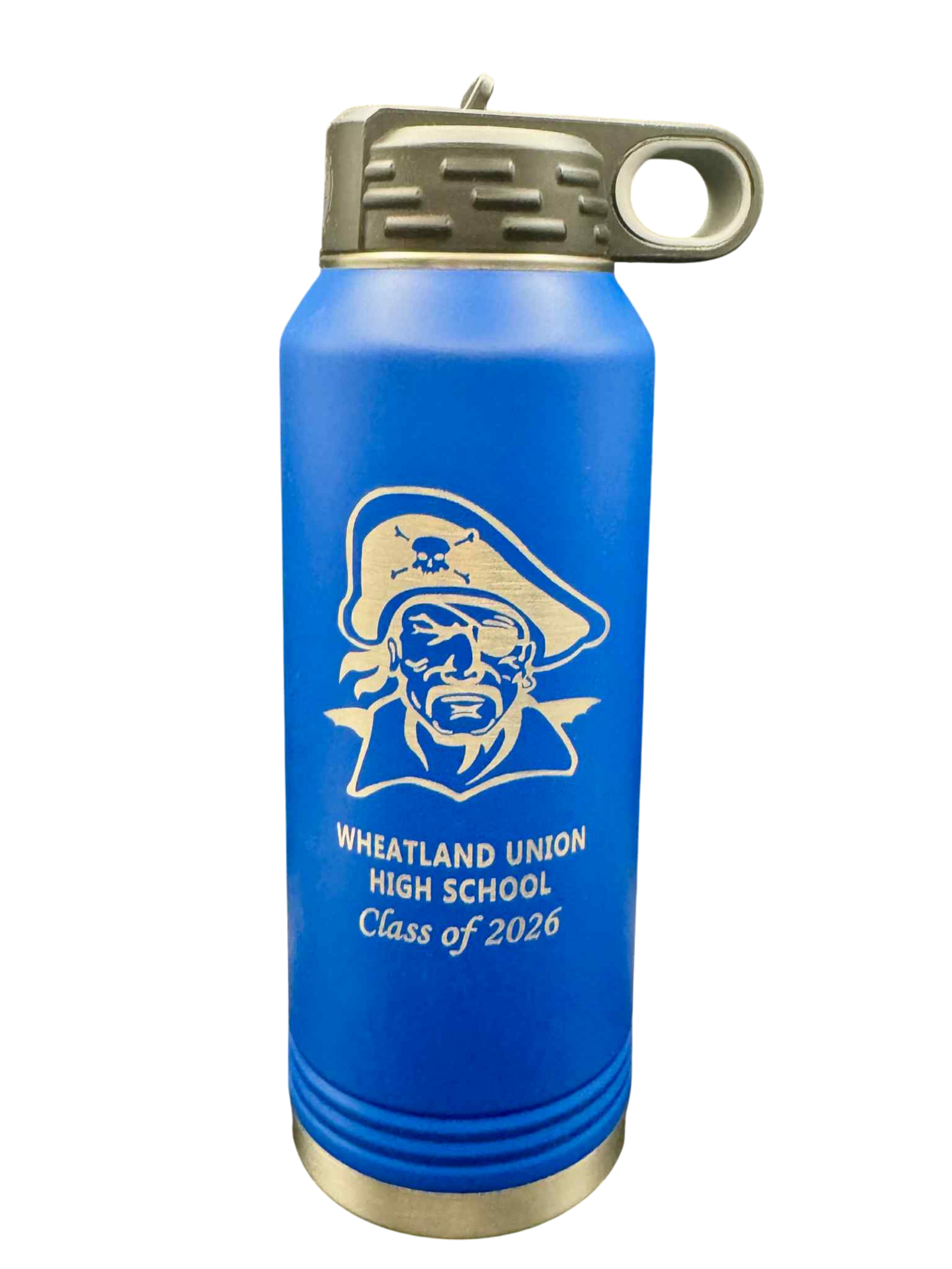 Wheatland Union High Sober Grad Nite Fundraiser Water Bottle - 32oz image 0