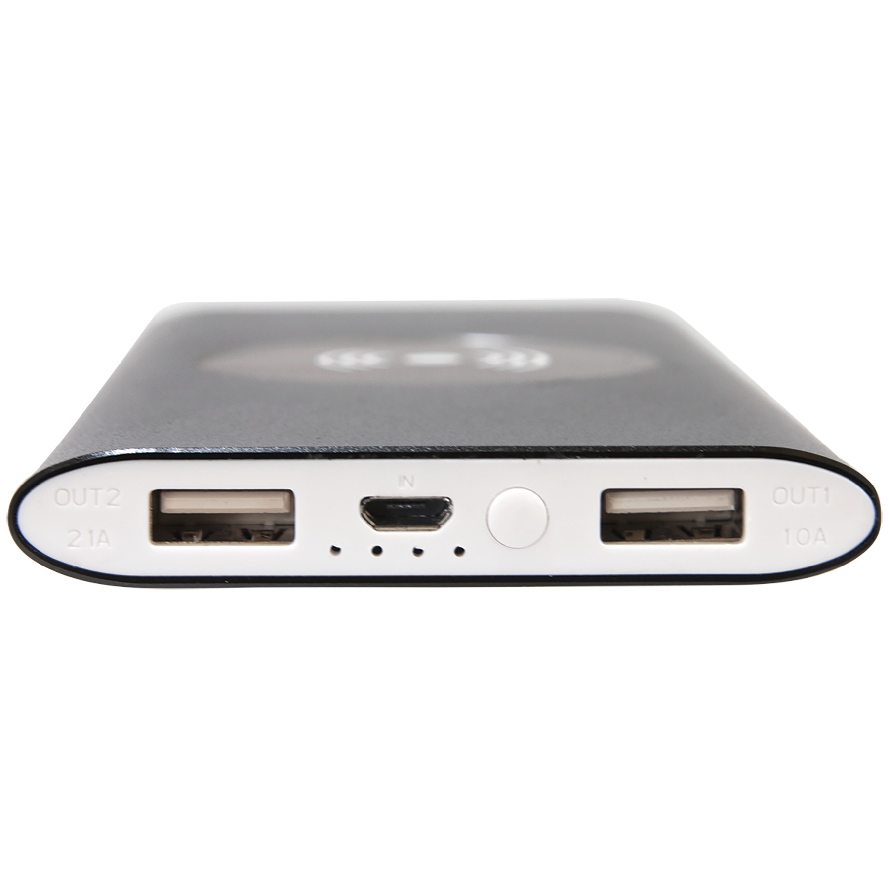 Power Bank & Wireless Anodized Aluminum Charger with Power Cord image 3