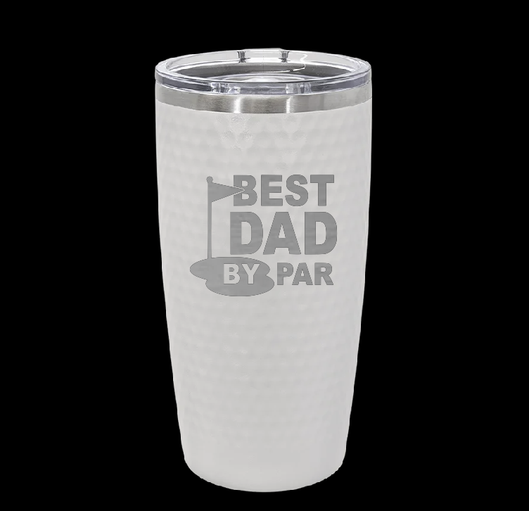 20oz Dimpled Golf Ball Tumbler image 6