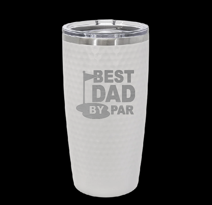 20oz Dimpled Golf Ball Tumbler image 6