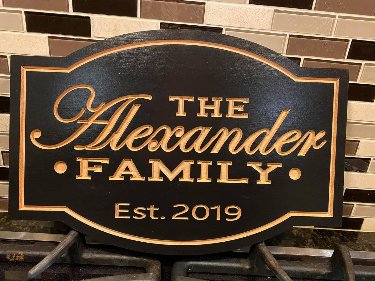 Family Name Sign image 5