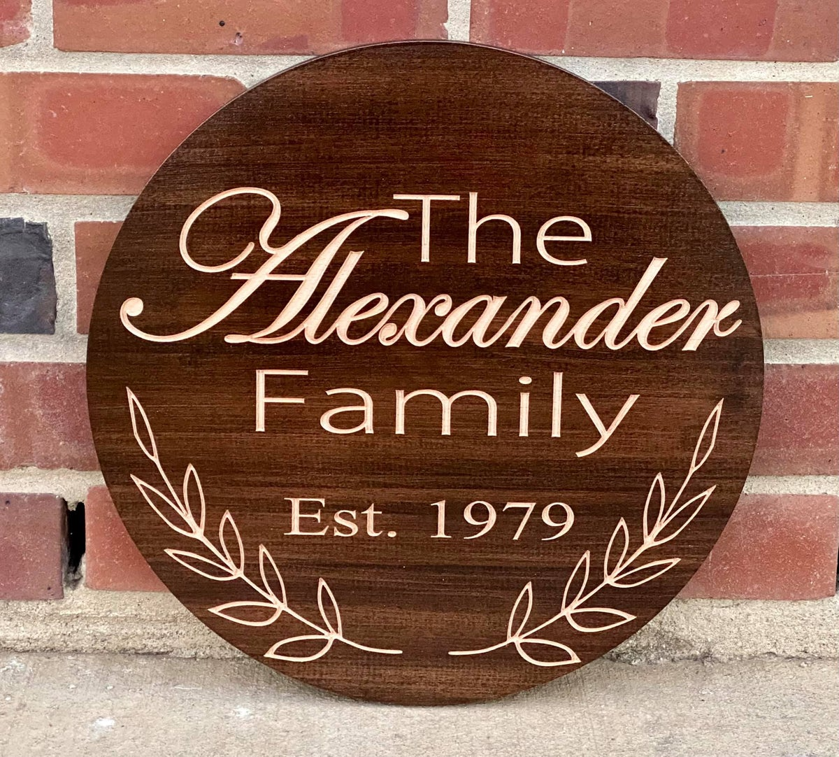 Family Name Sign image 4