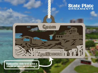 State License Plate Ornament image 16