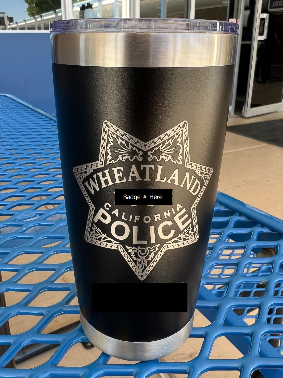 Custom First Responder 20oz Tumbler image 0