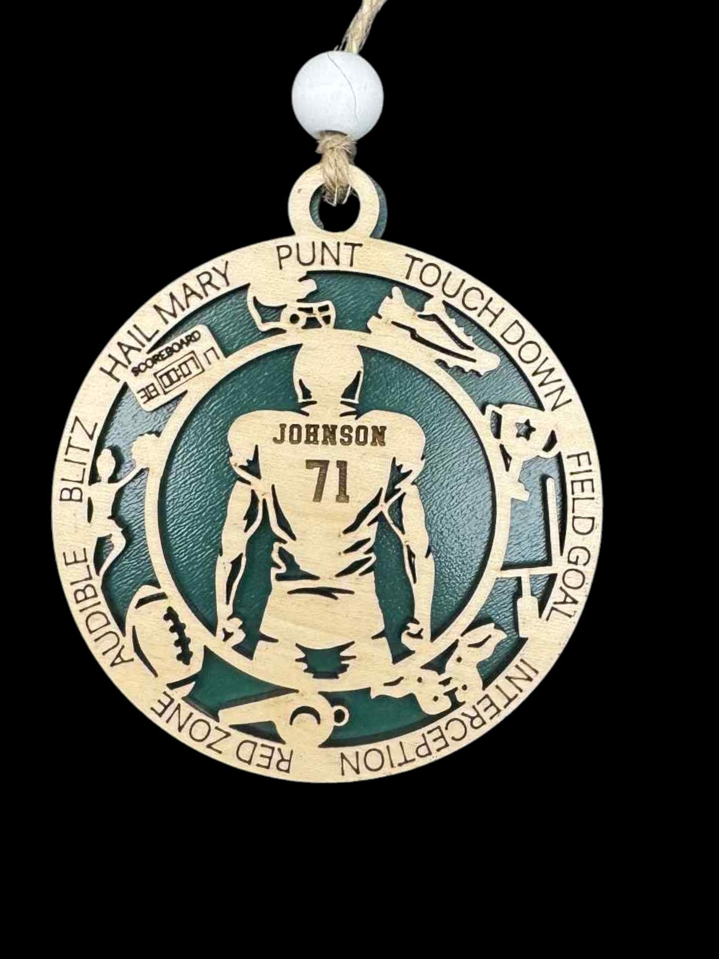 Kerens Bobcats Sports Ornament image 2