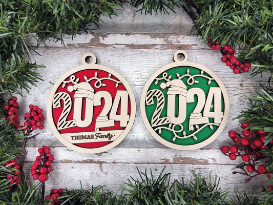 2024 Themed Ornament image 0