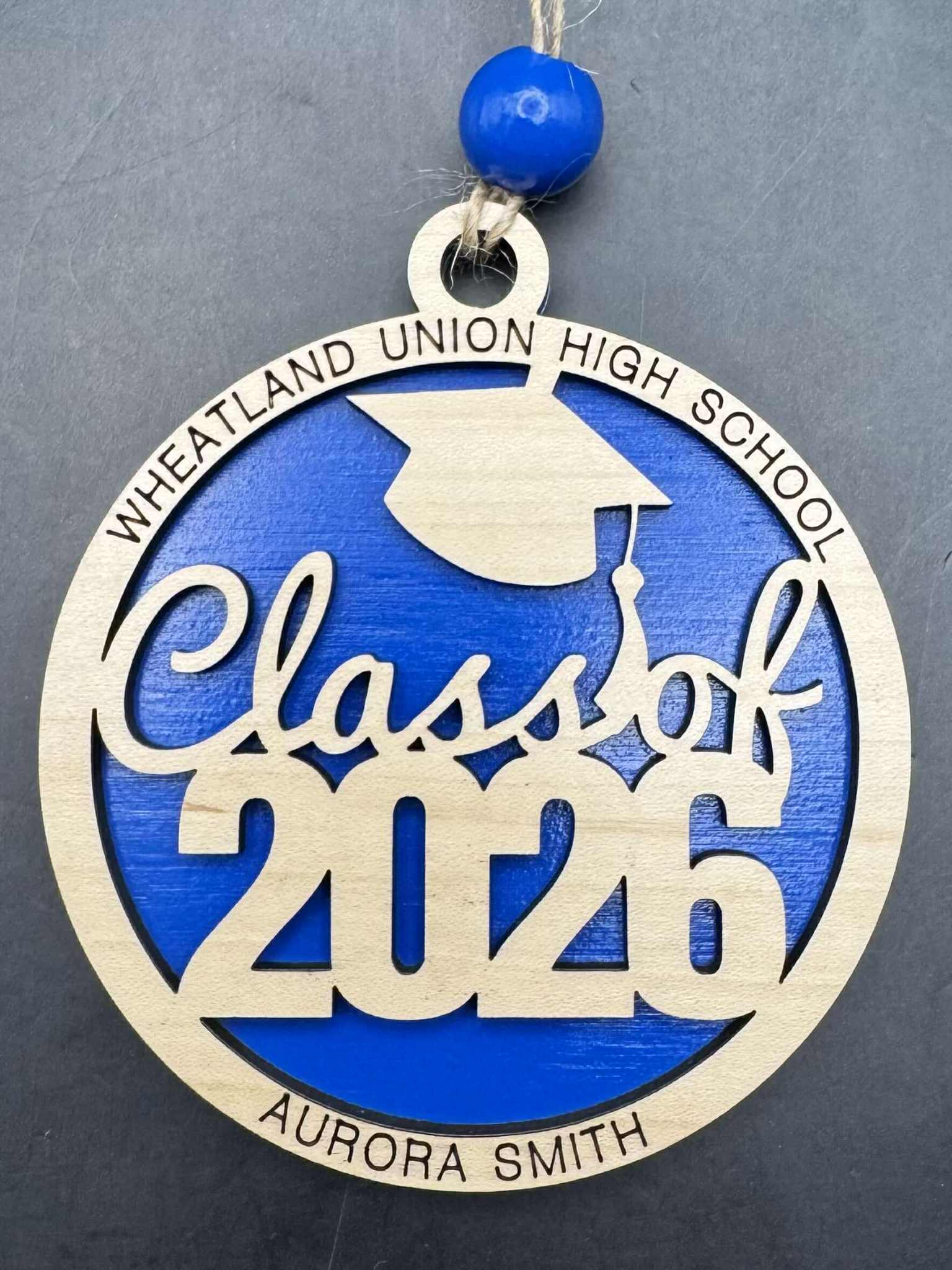 Wheatland Sober Grad Sports Ornament image 0