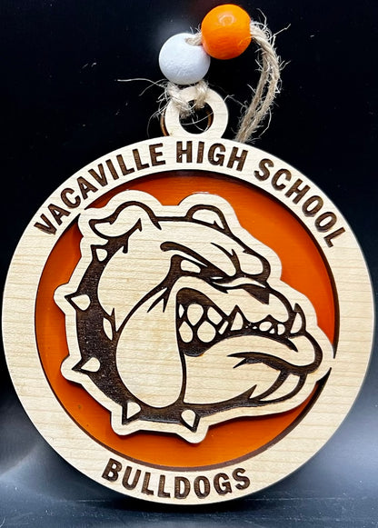 Vacaville Sports Ornament image 2